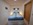 Kleines Zimmer mit 1,40 m breitem Bett